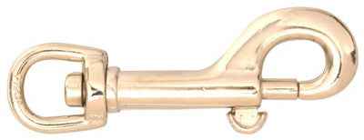 Campbell Chain 3/8 in. Dia. x 2-15/16 in. L Polished Bronze Bolt Snap 80 lb. (Pack of 10) - Image 2