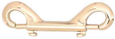 Campbell Chain 7/16 in. Dia. x 4-5/8 in. L Nickel-Plated Zinc Double Ended Bolt Snap 70 lb. (Pack of 10)