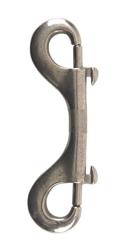 Campbell Chain 3/8 in. Dia. x 4 in. L Polished Stainless Steel Double Ended Bolt Snap 130 lb. (Pack of 10) - Image 2