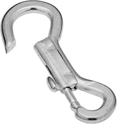 Campbell Chain 1/2 in. Dia. x 4 in. L Zinc-Plated Iron Open Eye Bolt Snap 60 lb. (Pack of 10) - Image 3