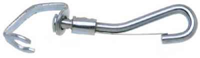 Campbell Chain 5/16 in. Dia. x 3-3/4 in. L Zinc-Plated Steel Open Eye Spring Snap 60 lb. (Pack of 10) - Image 2