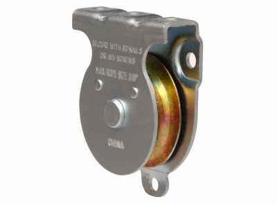 Campbell Chain 2 in. Dia. Zinc Plated Steel Fixed Eye Wall-Ceiling Pulley (Pack of 5) - Image 2