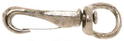 Campbell Chain 3/8 in. Dia. x 2 in. L Nickel-Plated Iron Spring Snap 20 lb. (Pack of 10) - Image 2