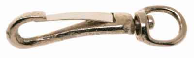 Campbell Chain 3/8 in. Dia. x 2-1/2 in. L Zinc-Plated Iron Spring Snap 60 lb. (Pack of 10) - Image 2