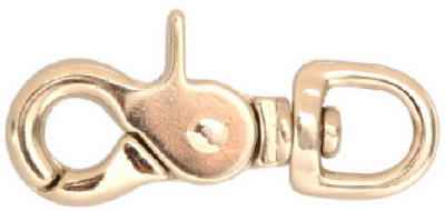 Campbell Chain 3/4 in. Dia. x 4 in. L Nickel-Plated Zinc Trigger Snap 90 lb. (Pack of 10) - Image 2