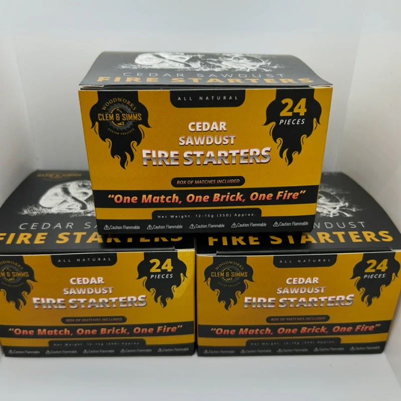Cedar Fire Starters – 3 Box Bundle - Free Shipping (Collective Retailer Exclusive) - Image 2