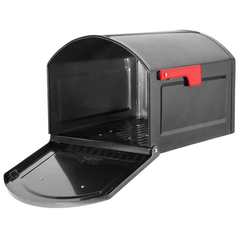 Architectural Mailboxes Pewter Galvanized Steel Post Mounted Mailbox 18.3 L x 12 H x 14 W in. - Image 7