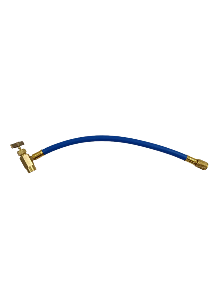 Charging Hose with Top Tap Brass