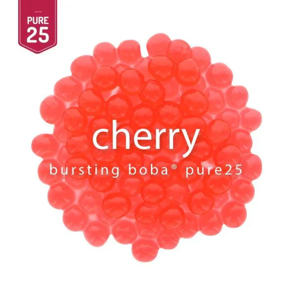Cherry Bursting Boba Pure25 - Popping Boba - Bossen - Canada - Ships Free Within Canada on Orders Above CAD $199 - Image 2