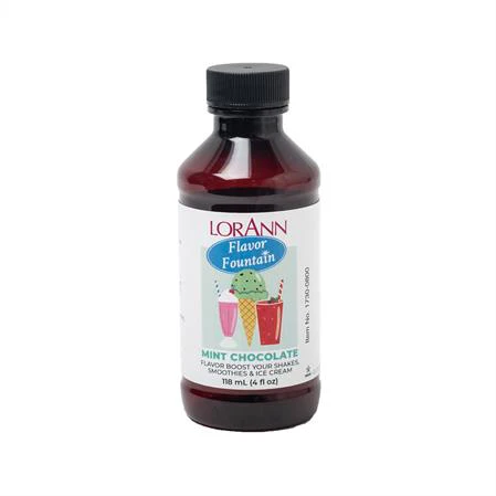 Chocolate Chip Mint Flavor - 4 oz. - 32 oz. - Ice Cream and Beverage Flavors - LorAnn Oils - Canadian Distribution - Ships Free Within Canada on Orders Above CAD $199