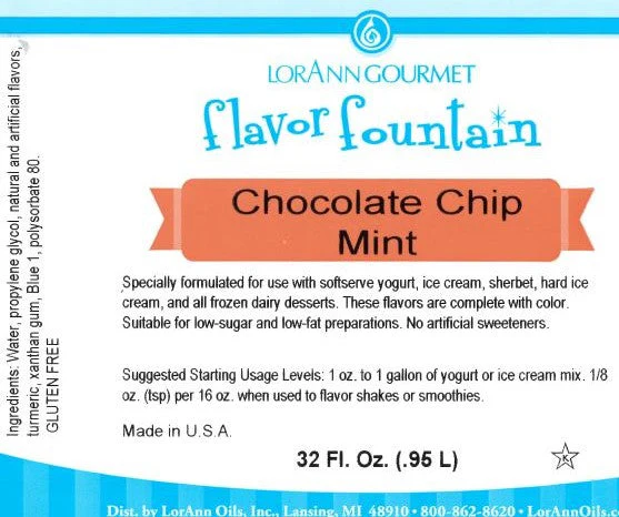 Chocolate Chip Mint Flavor - 4 oz. - 32 oz. - Ice Cream and Beverage Flavors - LorAnn Oils - Canadian Distribution - Ships Free Within Canada on Orders Above CAD $199 - Image 3