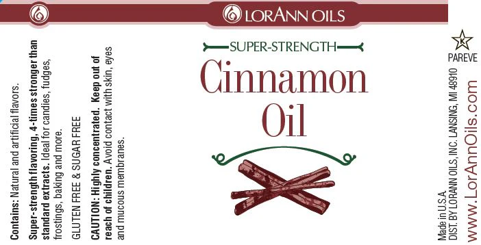 Cinnamon Oil Flavoring - Food Grade Essential Oils 1oz., 16 oz., 1 Gallon - Ships Free Within Canada on Orders Above CAD $199 - Image 2