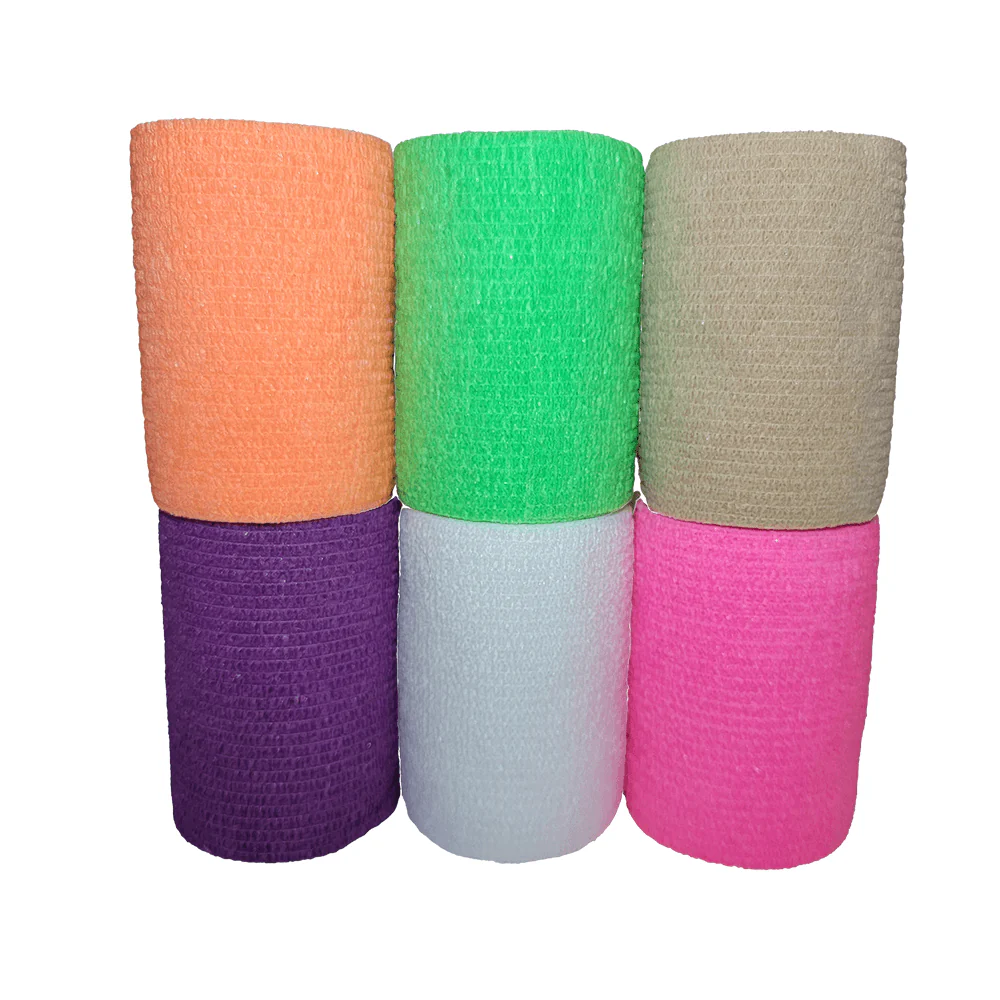 Cohesive Bandage, 3" x 5 YD, Self-Adhering Wrap Bandage - Image 2