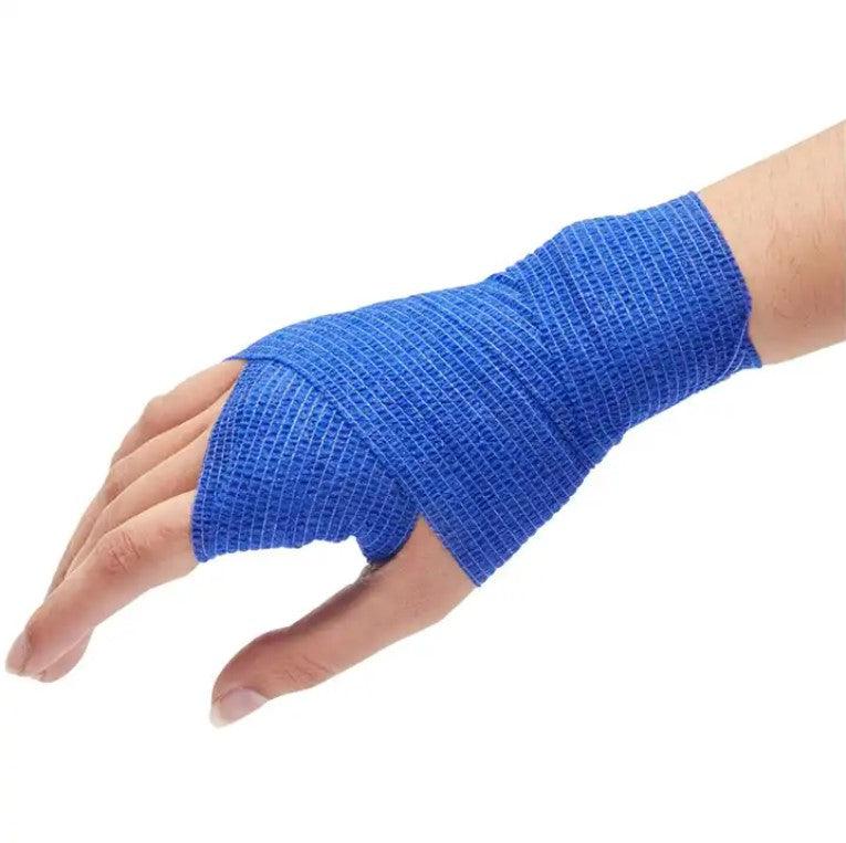Cohesive Bandage, 3" x 5 YD, Self-Adhering Wrap Bandage - Image 3