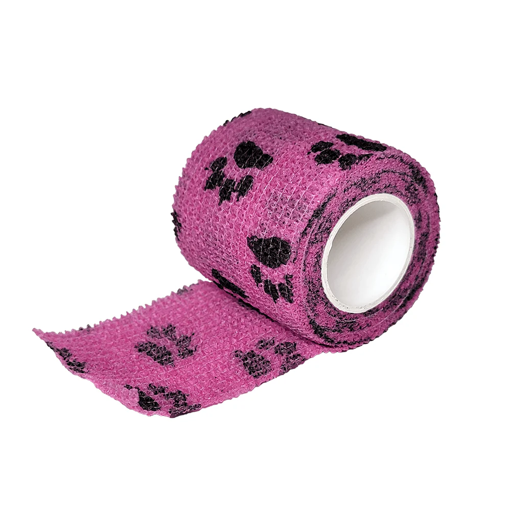 Cohesive Bandage, Veterinarian Wrap, 2" x 5 YD, Self-Adhering Wrap Bandage - Image 3