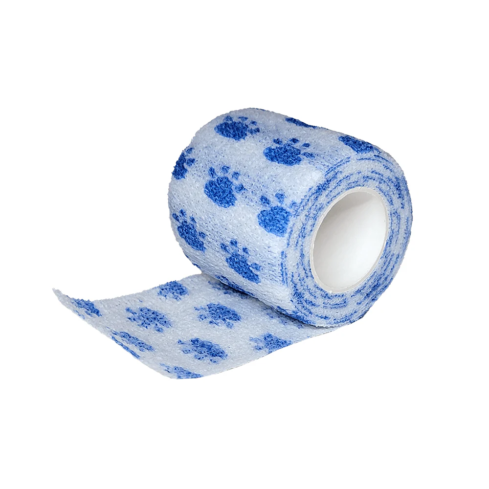 Cohesive Bandage, Veterinarian Wrap, 2" x 5 YD, Self-Adhering Wrap Bandage - Image 4