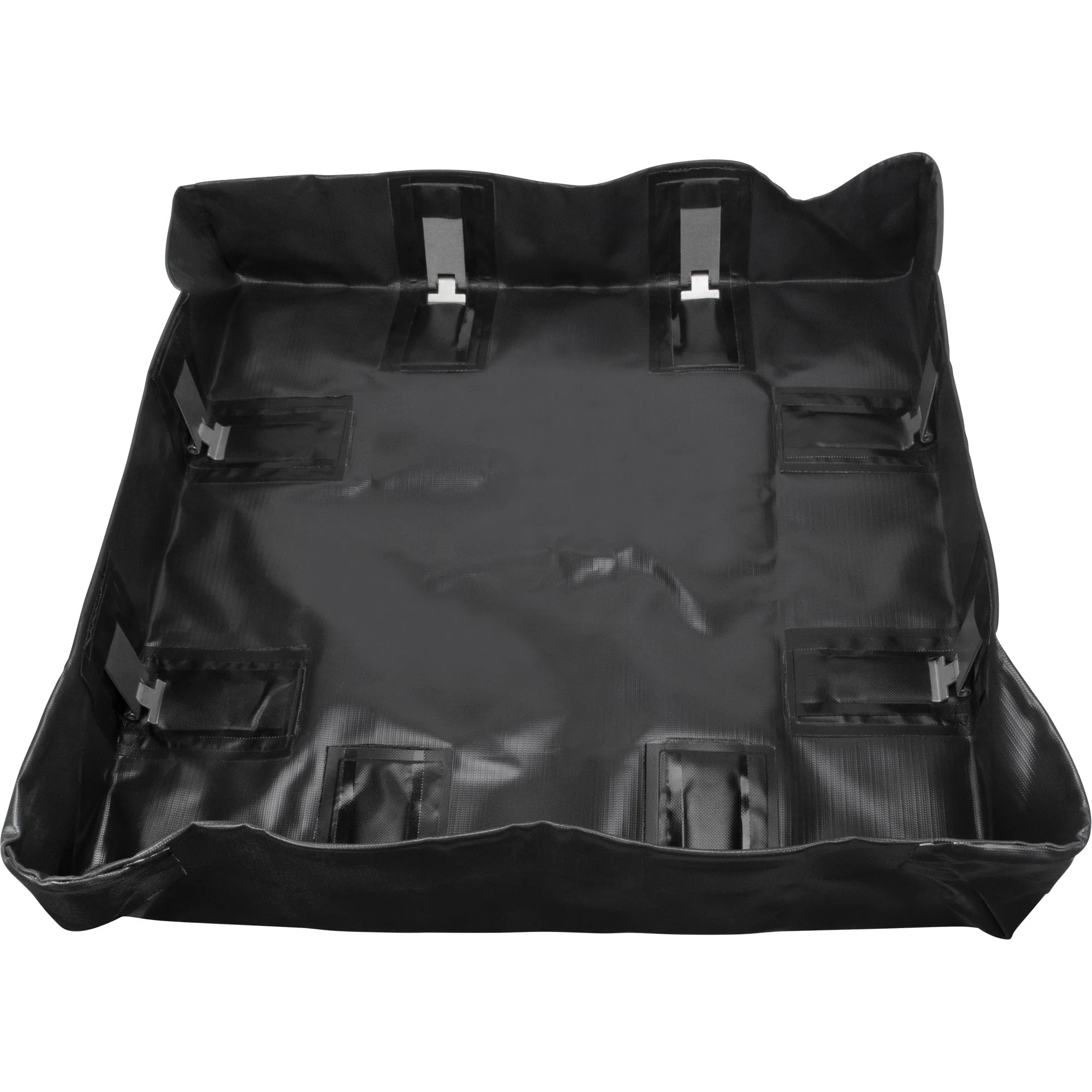 Collapsible Berm, 538.5 US gal. Capacity, 12' W x 12' L x 6" H, Snap-Up Bracket - Image 2