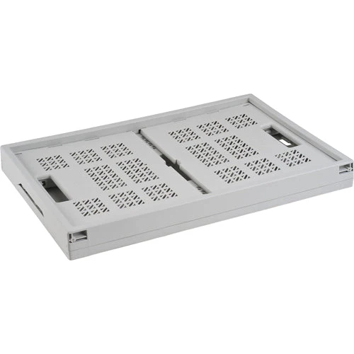 Collapsible Container, 21" L x 14" W x 10.5" H, Grey - Image 2
