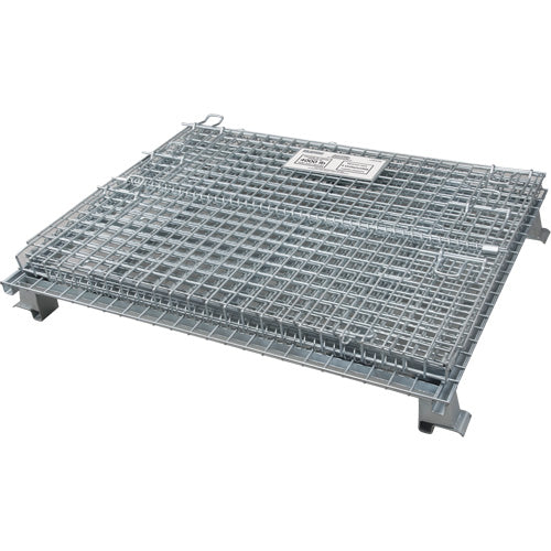 Collapsible Wire Container, 40" W x 48" D x 42" H, 4000 lbs. Capacity - Image 2