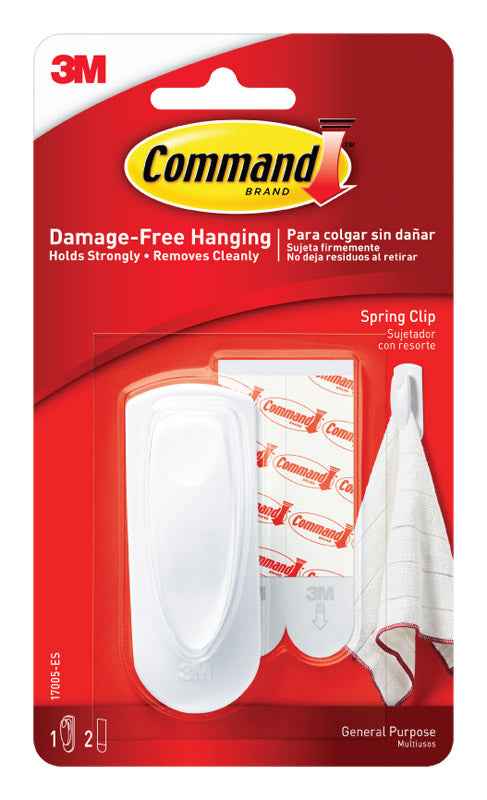 3M Command Medium Plastic Clip 3 in. L 1 pk (Pack of 6) - Image 4