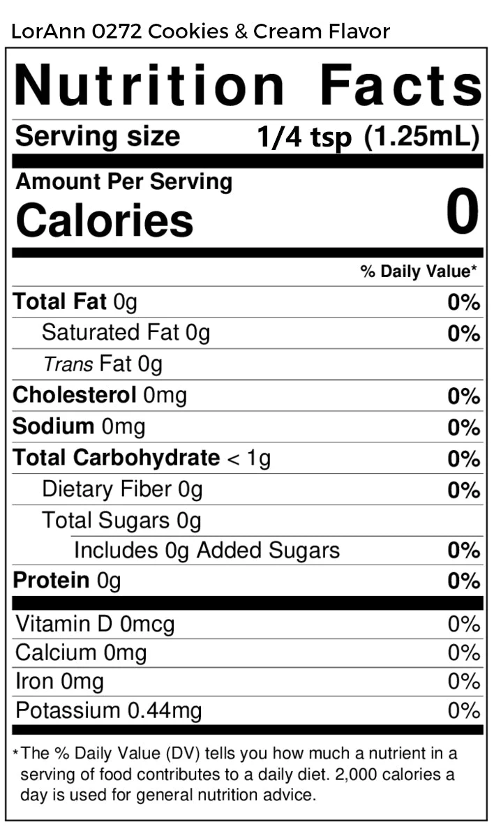 Cookies and Cream Flavoring - Super Strength Flavor 1 oz., 16 oz., 1 Gallon, 5 Gallons - Ships Free Within Canada on Orders Above CAD $199 - Image 6