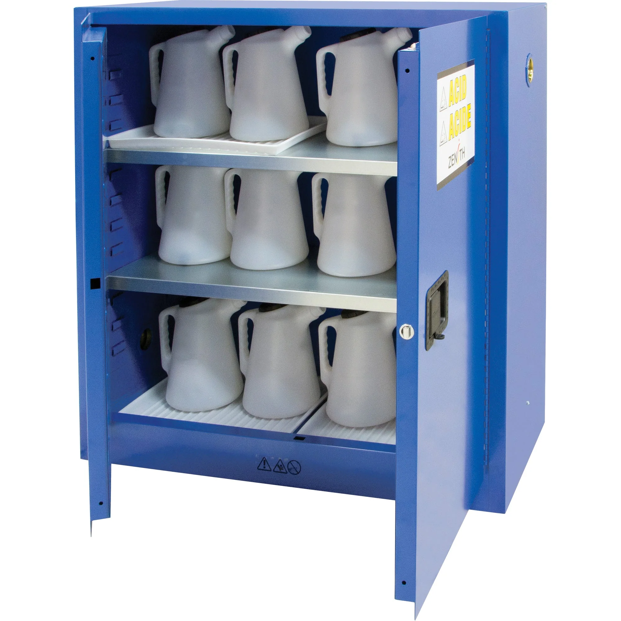 Corrosive Liquids Cabinet, 30 gal., 43" x 44" x 18" - Image 3