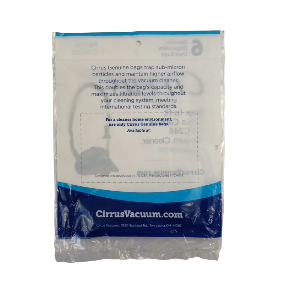 CR248 Vacuum bag, Dust Bag 6pk - Image 2