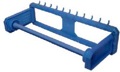 Crawford Blue Polypropylene 5 in. Towel Tape Twine and Wire Dispenser 1 pk - Image 2