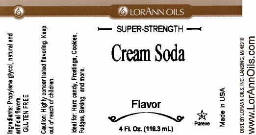 Cream Soda Flavoring - Super Strength Flavor 1 oz., 16 oz., 1 Gallon, 5 Gallon - Ships Free Within Canada on Orders Above CAD $199 - Image 5