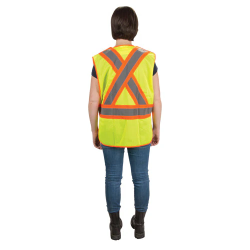 CSA Compliant High Visibility Surveyor Vest - Image 6