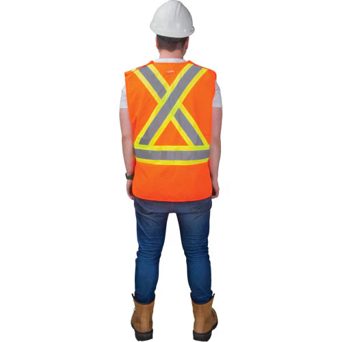 CSA-Compliant High-Visibility Surveyor Vest - Image 4