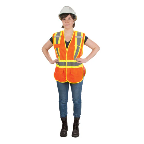 CSA Compliant High Visibility Surveyor Vest - Image 5