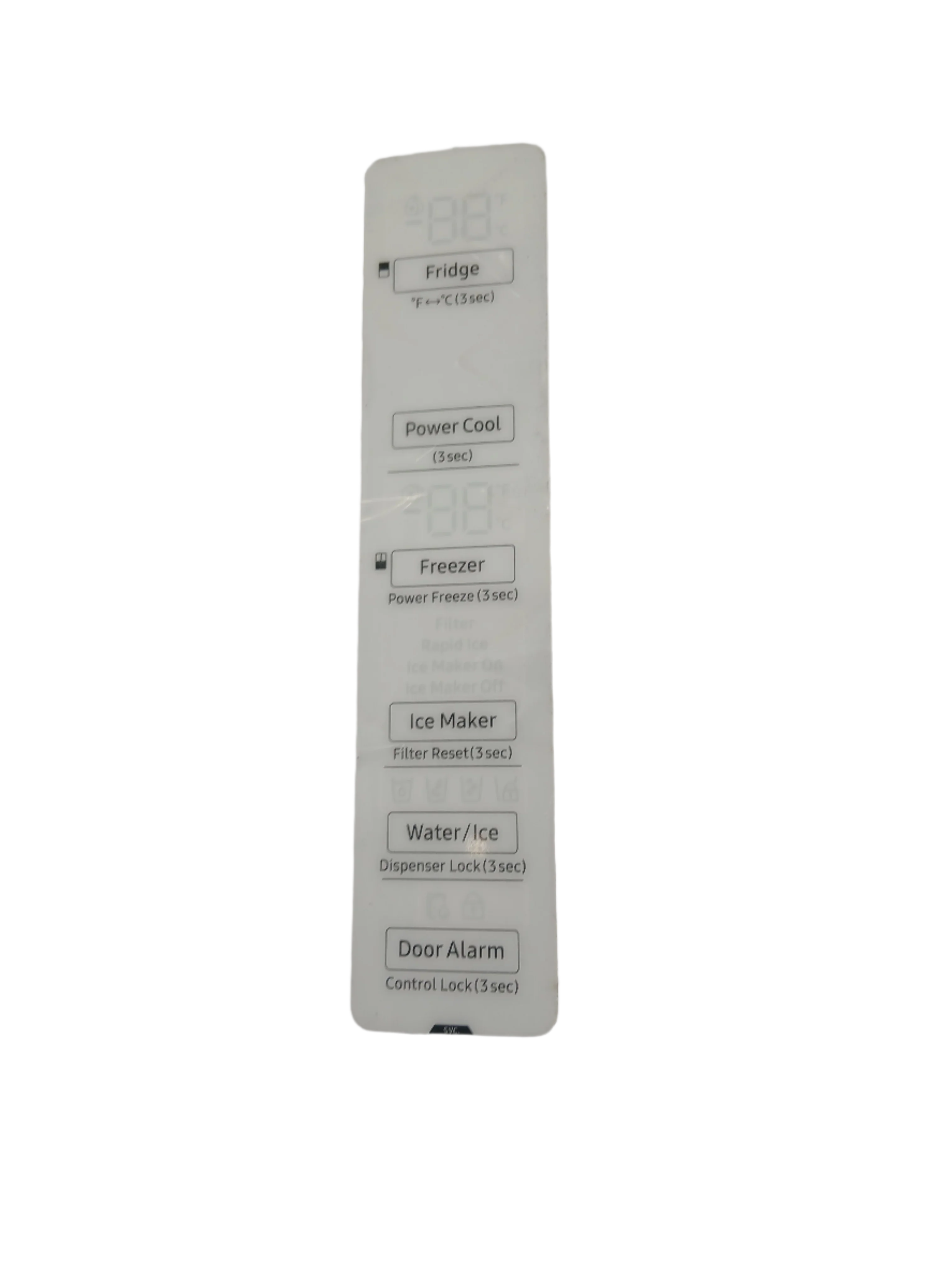 DA92-01261A Refrigerator Control Display Board - Image 3