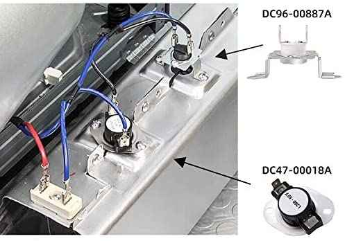 DC47-00018A Dryer Thermostat (High-Limit Thermostat, Safety Thermostat, Cut-Off Thermostat) - Image 6