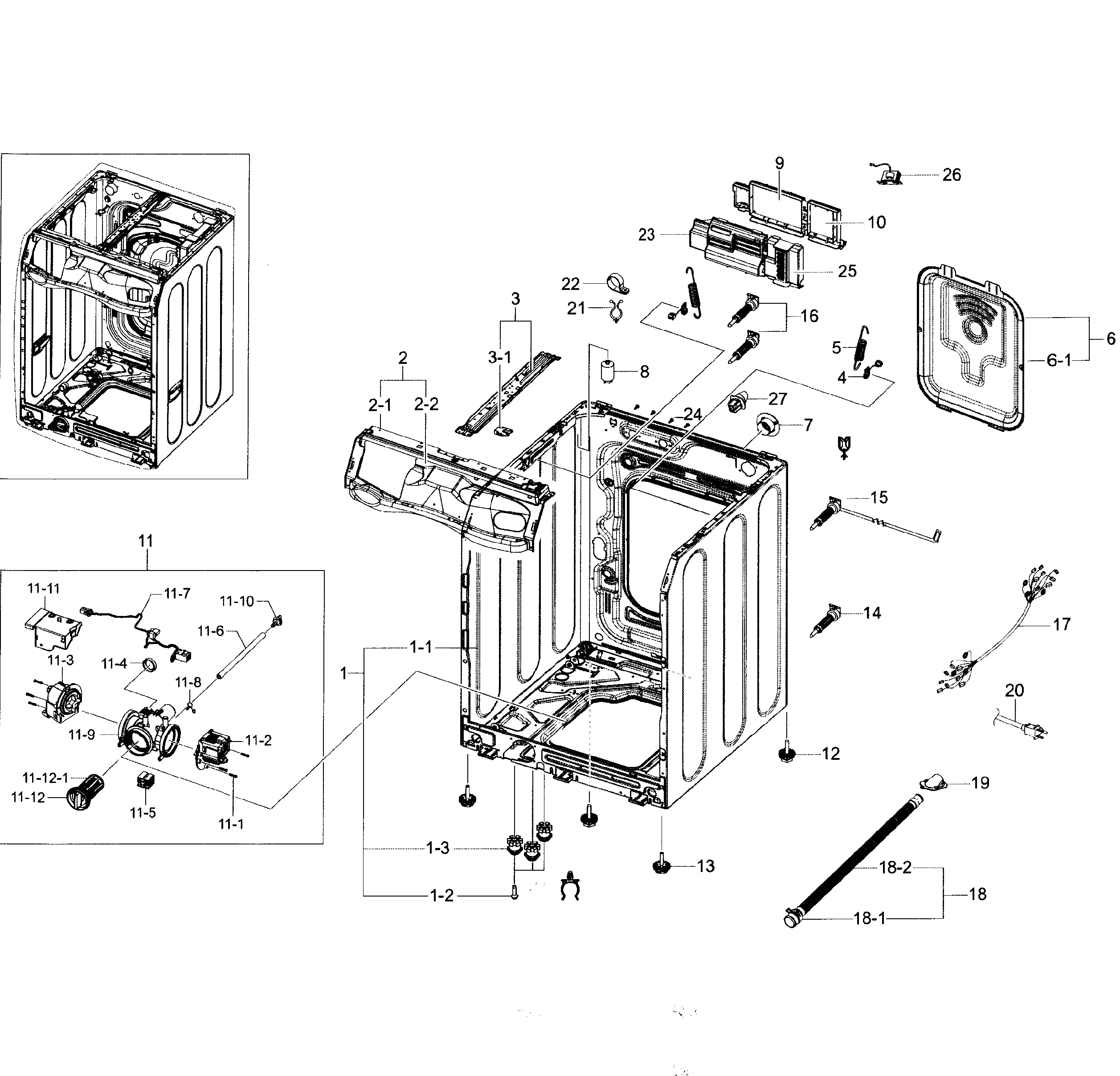 Samsung Washer Inverter Control Board DC92-01531C - Image 5