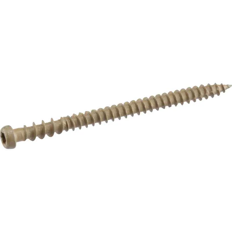Deck Plus No. 10 x 2-1/2 in. L Star Flat Head Composite Deck Screws 1 lb.