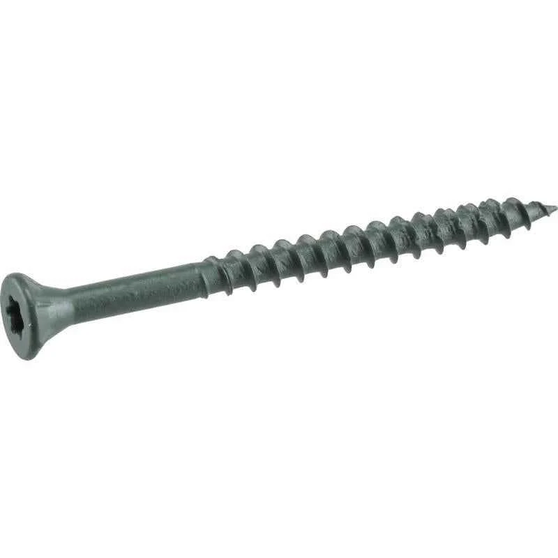 Deck Plus No. 10  x 2-1/2 in. L Star Flat Head Exterior Deck Screws 1 lb. - Image 2