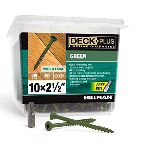 Deck Plus No. 10 x 2-1/2 in. L Star Flat Head Exterior Deck Screws 5 lb. - Image 3