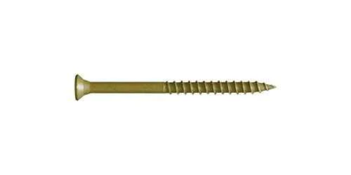 FastenMaster GuardDog No. 10 X 2-1/2 in. L Gold Phillips/Square Bugle Head Deck Screws 75 pk - Image 3