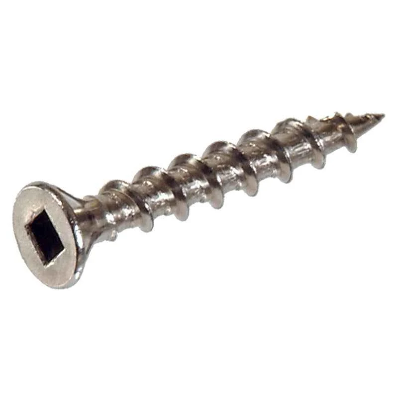 HILLMAN Deck Plus No. 8 Ga. X 1-5/8 in. L Stainless Steel Star Flat Head Deck Screws 25 pk - Image 2