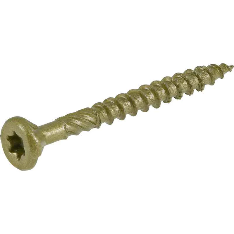 Hillman Power Pro No. 8 X 1-3/4 in. L Star Flat Head Premium Deck Screws 5 lb 877 pk - Image 4