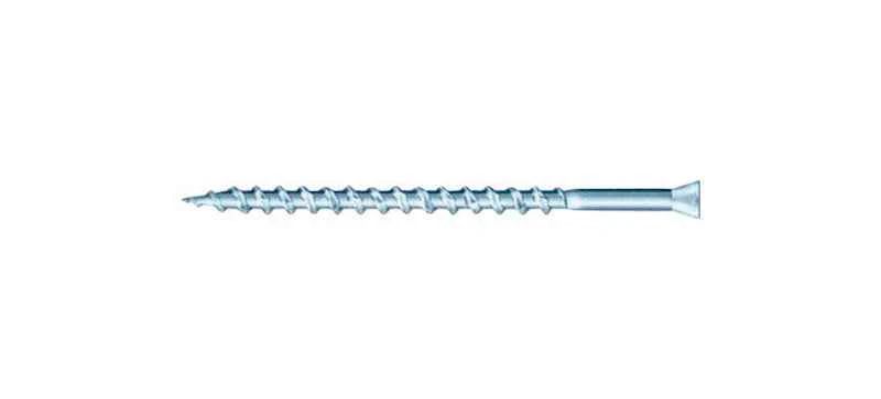 Quik Drive No. 7 Sizes X 2.5 in. L Silver Square Trim Head Deck Screws 1000 pk - Image 2