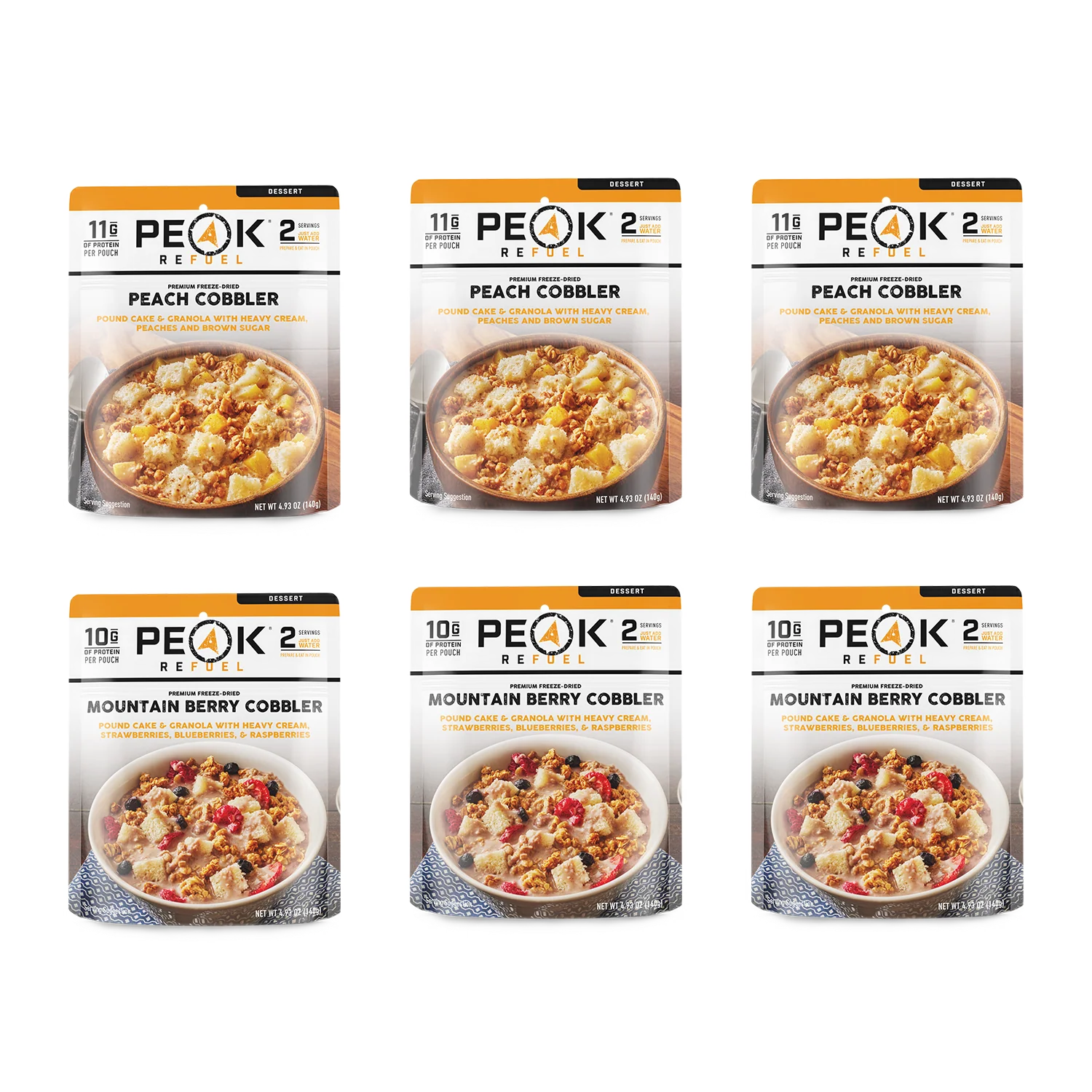 Dessert Cobbler Variety Pack