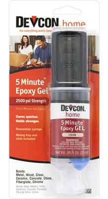 Devcon Home 5 Minute High Strength Epoxy 0.84 oz. (Pack of 6) - Image 2