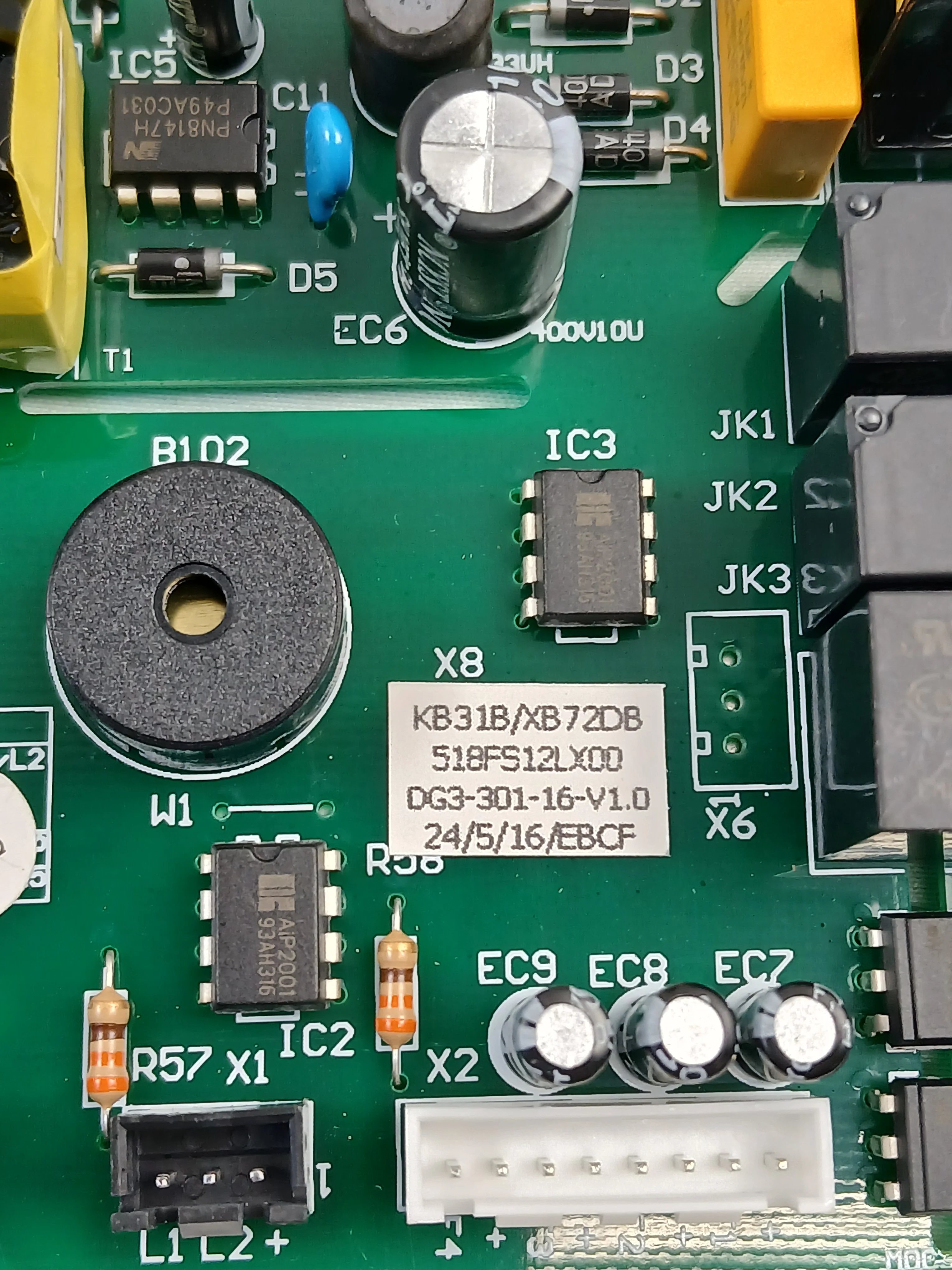 DG3-301-16 Refrigerator Power Control Board - Image 5