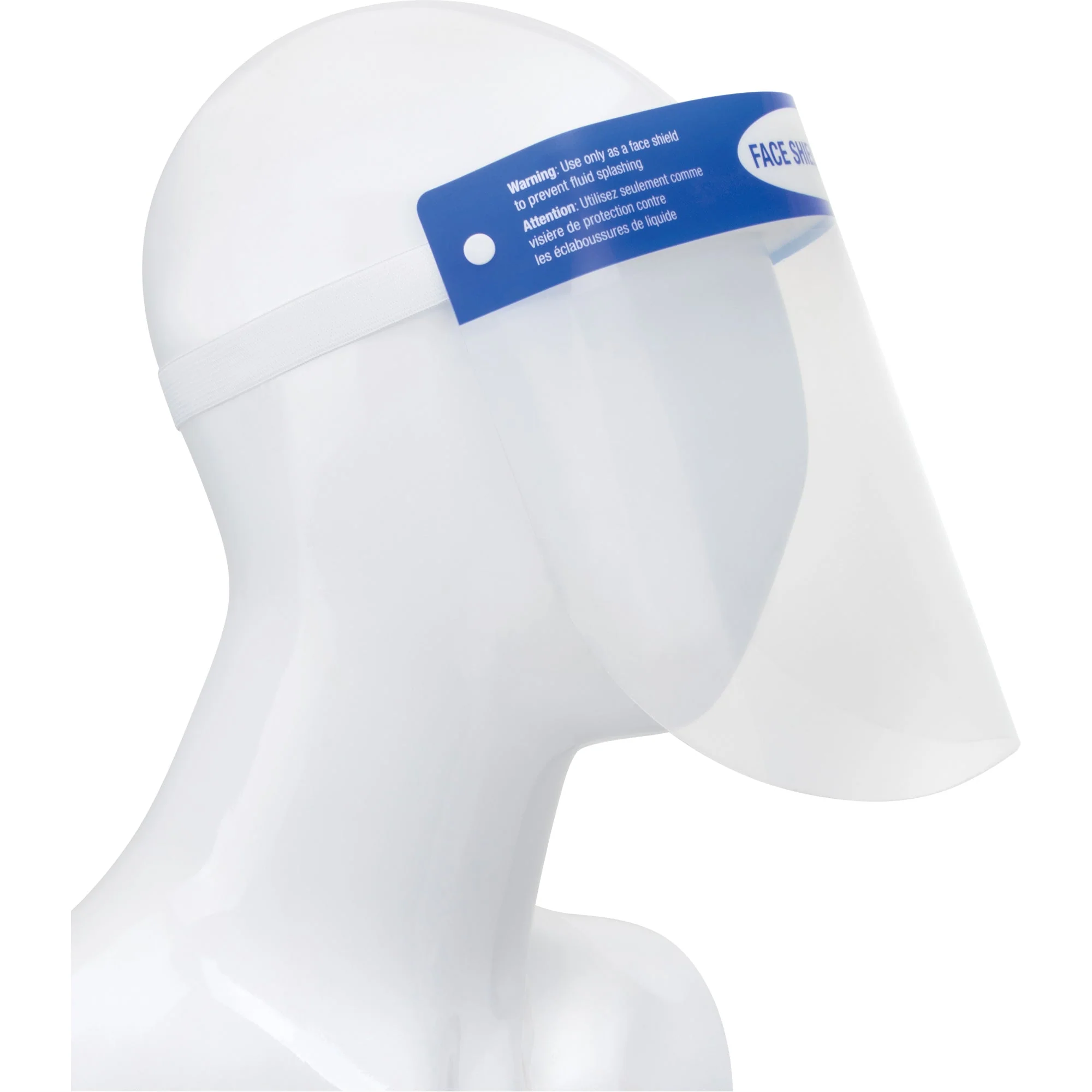 Disposable Faceshield with Head Gear, PET - Image 4