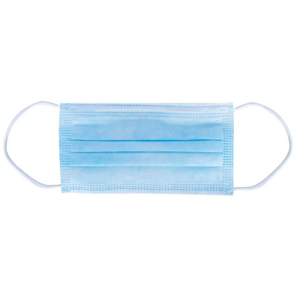 Disposable Masks, Non-Medical, 3-Ply, Earloop Face Masks, Level 1 (10/pack) - Image 2