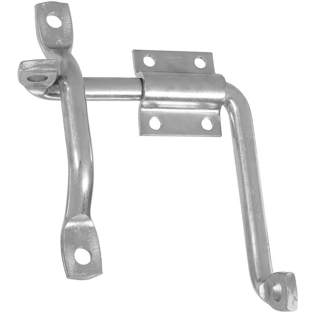 National Hardware 5.62 in. H X 0.78 in. W X 5.83 in. L Zinc-Plated Steel Slide-Action Door/Gate Latc - Image 3