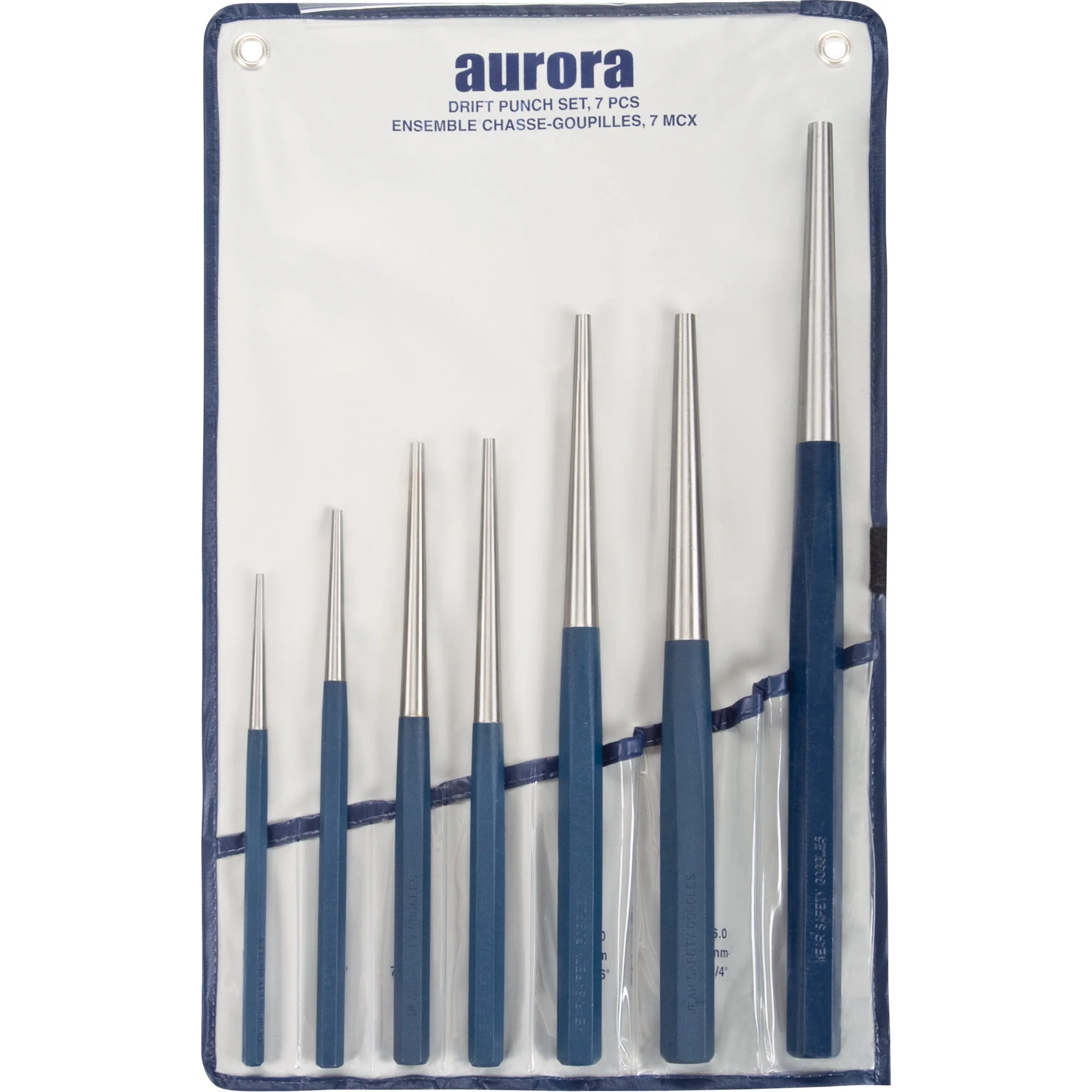 Drift Punch Set, 7 Pieces