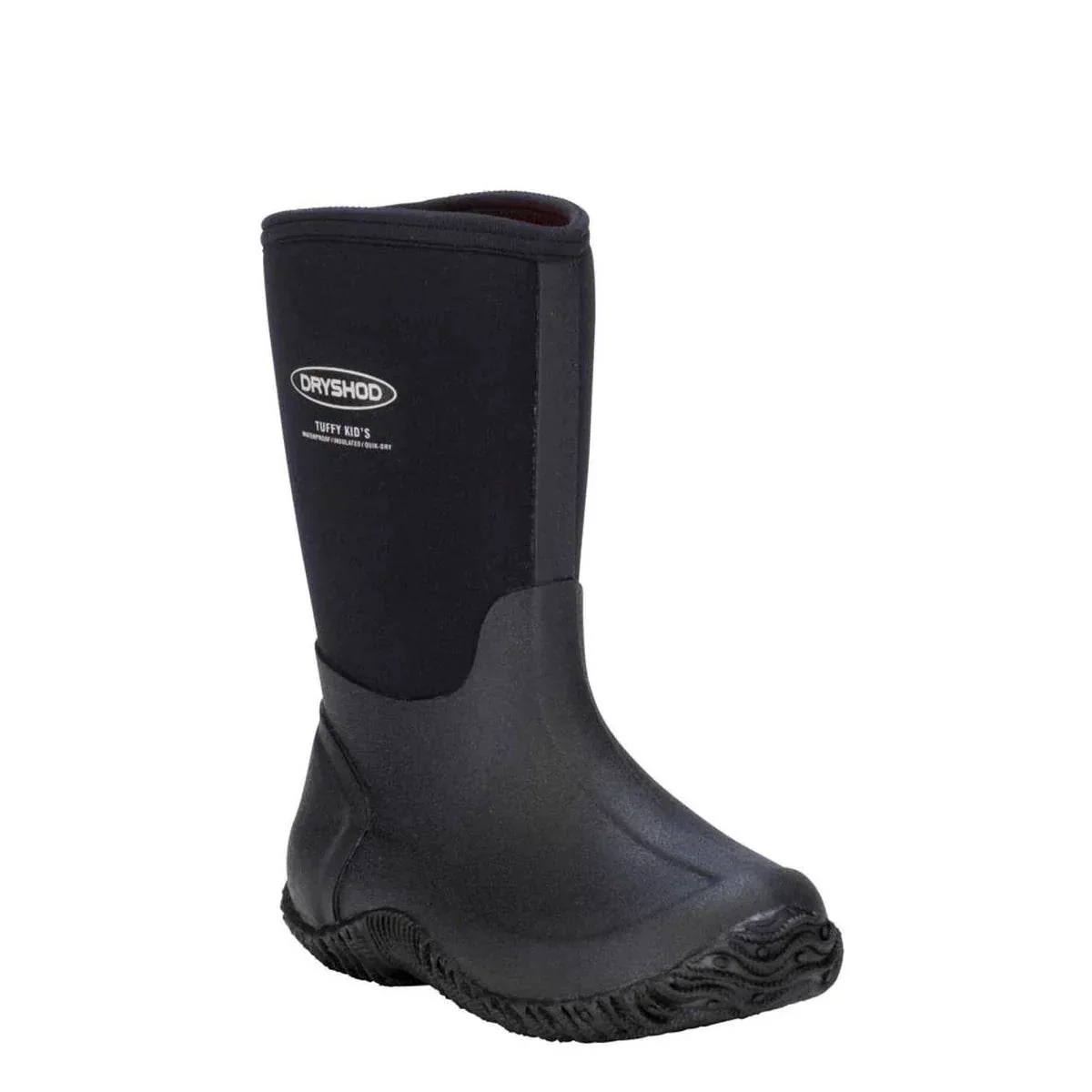 Dryshod Kid's Tuffy Black - Image 3